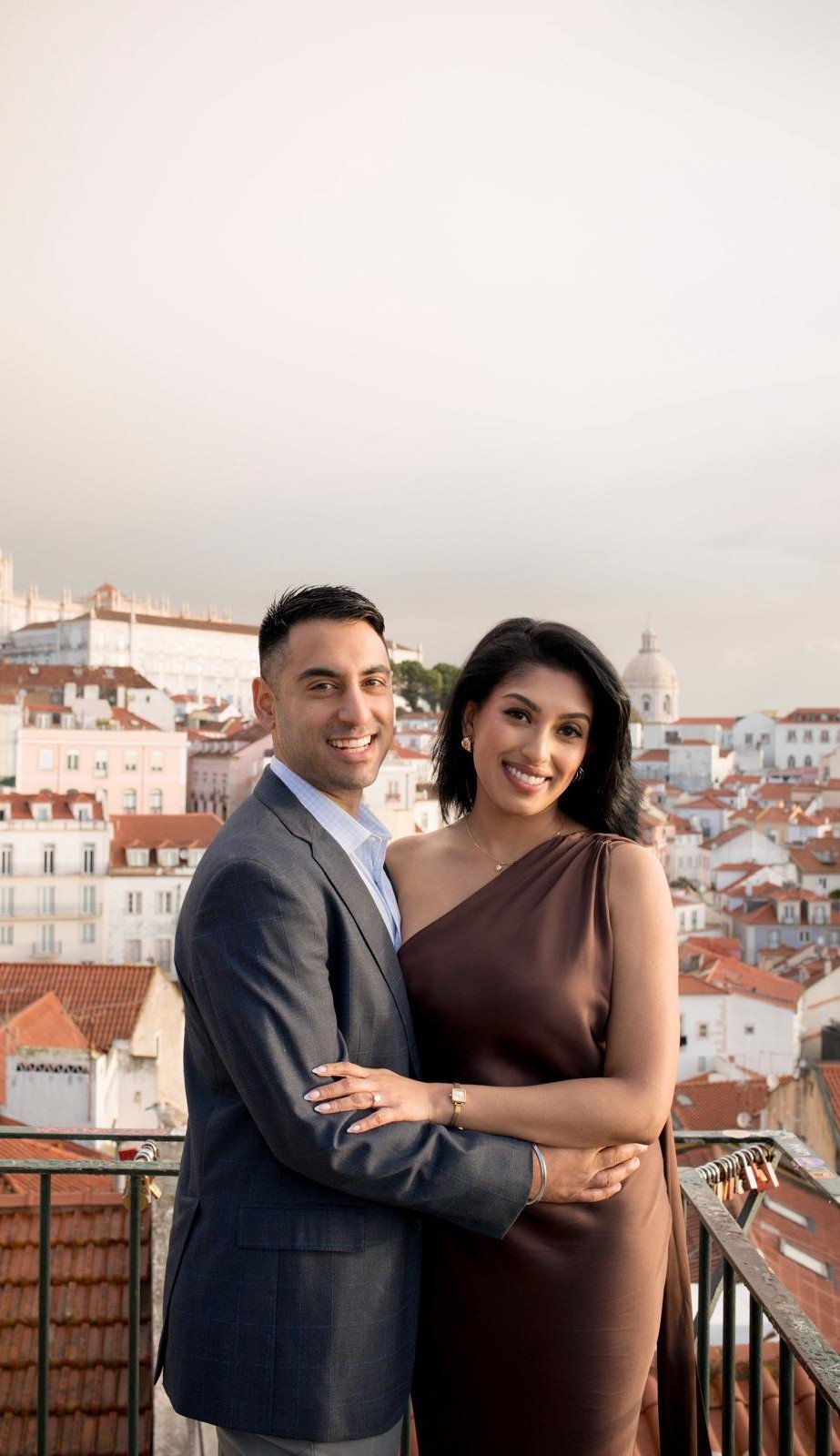 Curran and Ravindi in Portugal